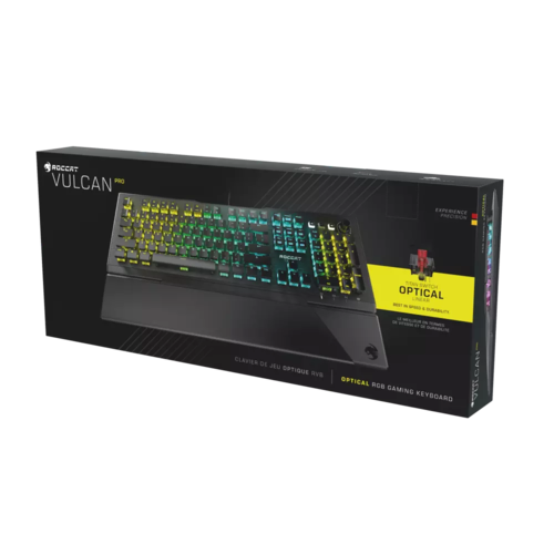  מקלדת שחורה ROCCAT VULCAN PRO RedS 