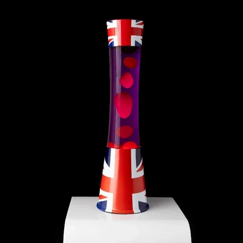 מנורת לבה דגל בריטניה British Flag