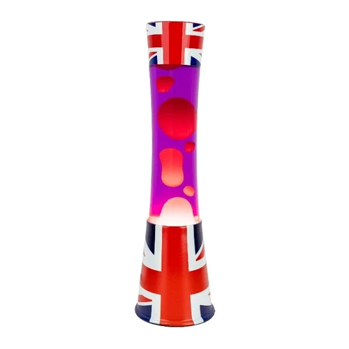 מנורת לבה דגל בריטניה British Flag