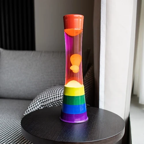מנורת לבה קשת Rainbow