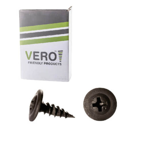 בורג פח אל פח שחור שפיץ תוצרת טייוואן VERO