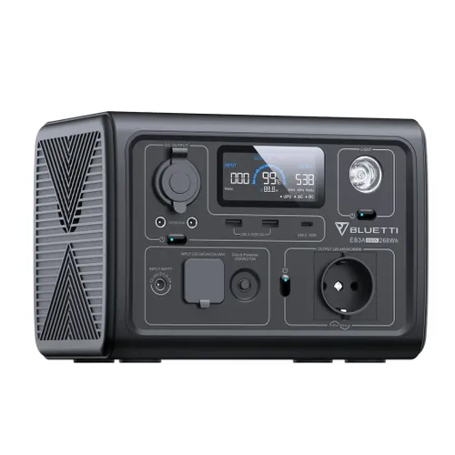 תחנת כוח ניידת עם פאנלים סולאריים BLUETTI EB3A 600W 268Wh