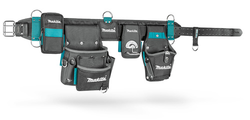 סט פאוצ'ים ענק על חגורת עור E-15235 MAKITA