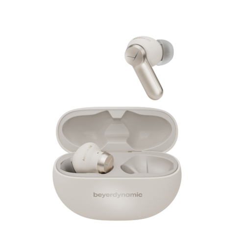 אוזניות אלחוטיות AMIRON 100 TWS ANC קרם