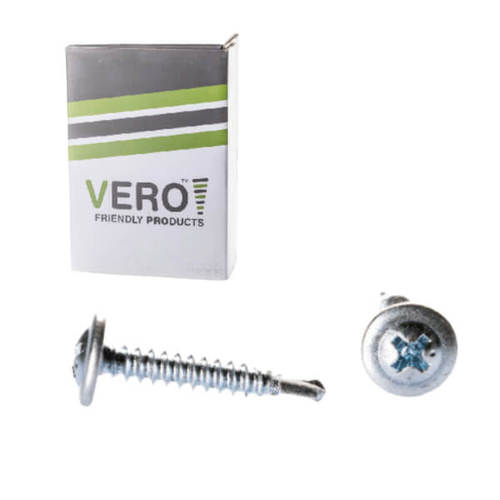 בורג פח אל פח מגולוון קודח תוצרת טייוואן VERO