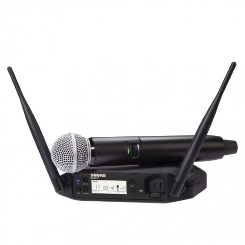 מערכת אלחוטית עם מקלט  Shure GLXD24/SM58 