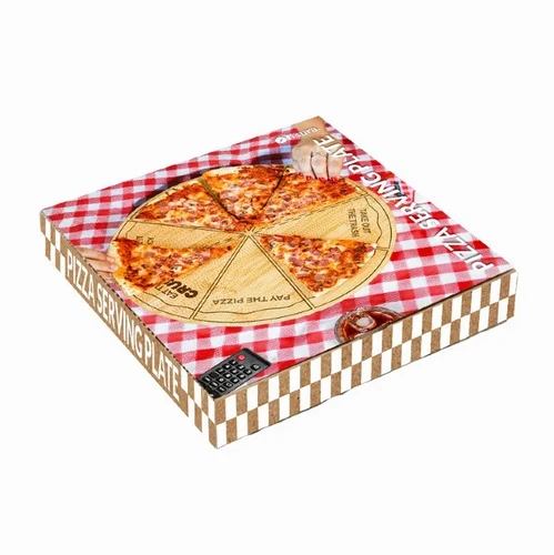 מגש פיצה משימות Pizza Game Serving Plate