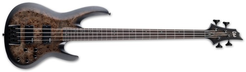 ESP LTD B-4 Ebony Mahogany Bass Charcoal Burst Satin