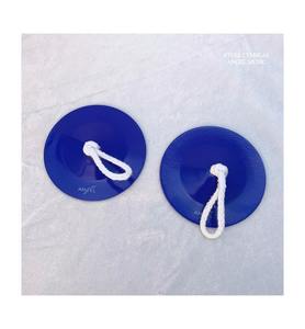 מצילתיים 9 ס"מ מתכת בצבע כחול  ANGEL 9 CM STEEL BLUE CYMBALS APCB-S9