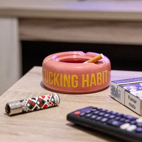 מאפרה הרגל מגונה Fucking Habit – ורוד