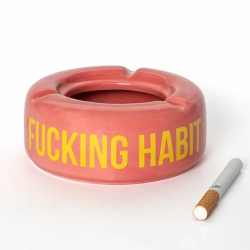 מאפרה הרגל מגונה Fucking Habit – ורוד