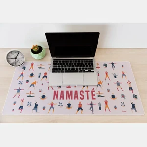 משטח ענק לשולחן העבודה יוגה Namaste XXL
