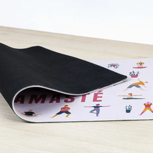 משטח ענק לשולחן העבודה יוגה Namaste XXL