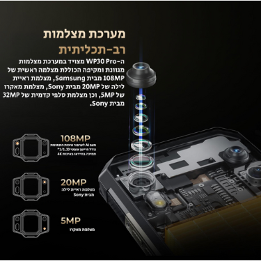טלפון משוריין WP30 Pro