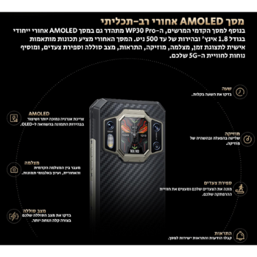 טלפון משוריין WP30 Pro