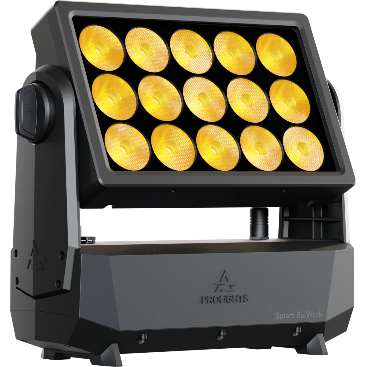 ערכת 4 גופי תאורה ווש כולל קייס ואביזרים  PROLiGHTS Smart BatWashPack