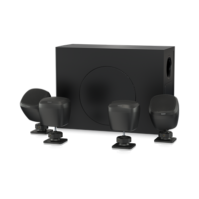 סט סאב+4 רמקולים להתקנה, צבע שחור דגם SAT SUB 4PACK TANNOY