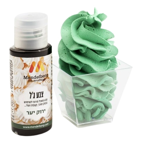 צבע מאכל ג'ל ירוק יער מנדלברג