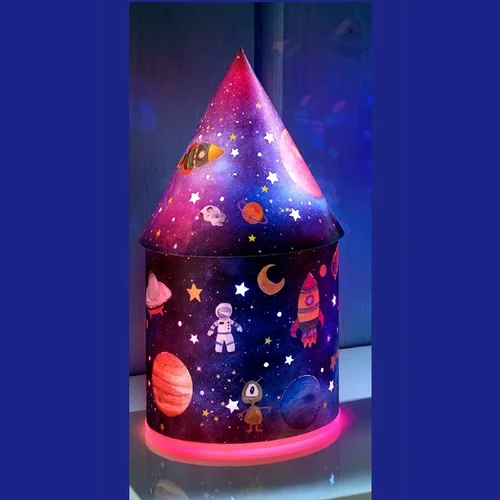 מנורת לילה מחליפה צבעים חלל Space