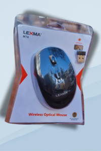 עכבר אלחוטי שחור LEXMA MT4 6D T5