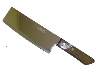 KIWI CLEAVER KITCHEN KNIFE #22 - סכין מטבח תאילנדית בעלת ידית עץ 