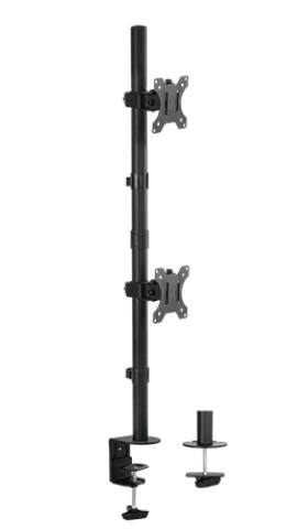 זרוע שולחנית ורטיקלית לשני מסכים 13"-32" Lumi LDT12-C02V