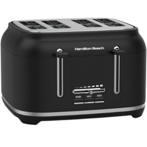 מצנם 4 פרוסות בצבע שחור Hamilton Beach 22702-IS