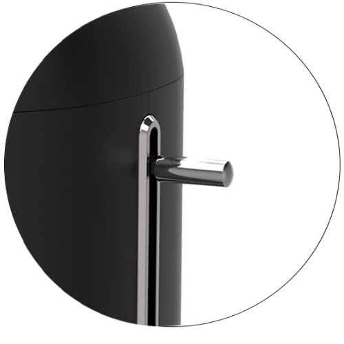 מצנם 2 פרוסות בצבע שחור Hamilton Beach 22705-IS