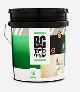 BG פריימר לשליכט 16 ליטר