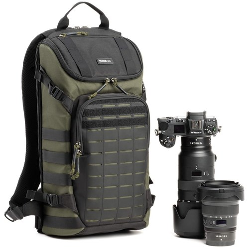 Think Tank Photo DarkLight Backpack (Montane Green, 14L)