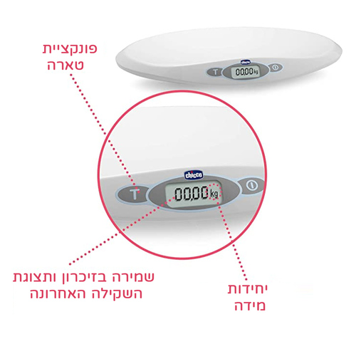משקל אלקטרוני דיגיטלי בייבי קומפורט – Baby Comfort Digital Electronic Scale