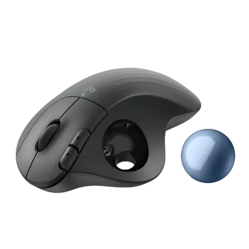 עכבר ארגונומי אלחוטי עם כדור עקיבה LOGITECH ERGO M575S