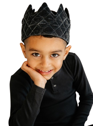 כתר Fantasy לנסיכה הקטנה - אפור צ'רקול