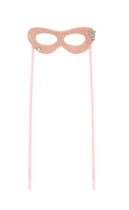 מסיכת Fantasy לפורים ומשחקי דמיון - ורוד