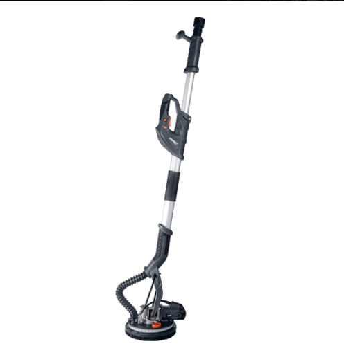 מלטשת קירות חשמלית HUNTER 750W עם מוט טלסקופי, תאורת LED ו-5 מהירויות לליטוש מקצועי