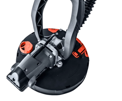 מלטשת קירות חשמלית HUNTER 750W עם מוט טלסקופי, תאורת LED ו-5 מהירויות לליטוש מקצועי