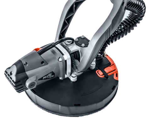 מלטשת קירות חשמלית HUNTER 750W עם מוט טלסקופי, תאורת LED ו-5 מהירויות לליטוש מקצועי