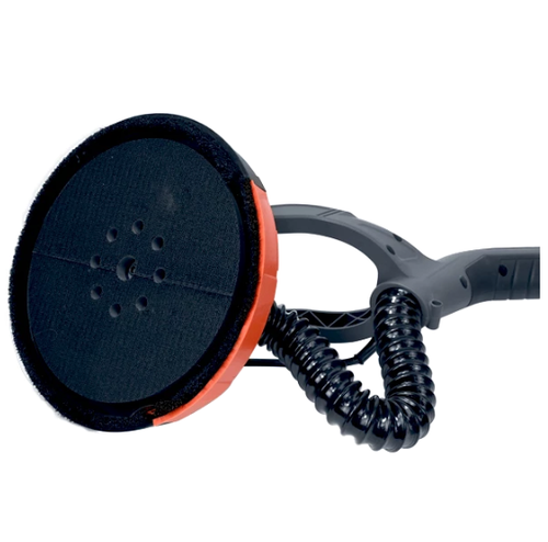 מלטשת קירות חשמלית HUNTER 750W עם מוט טלסקופי, תאורת LED ו-5 מהירויות לליטוש מקצועי