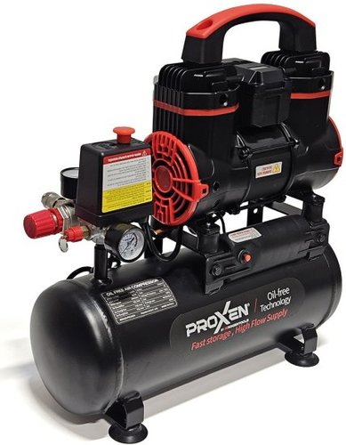 מדחס אוויר שקט ללא שמן 8 ליטר 900W תוצרת PROXEN 