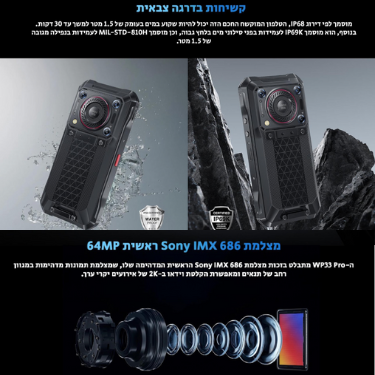 טלפון משוריין WP33 Pro