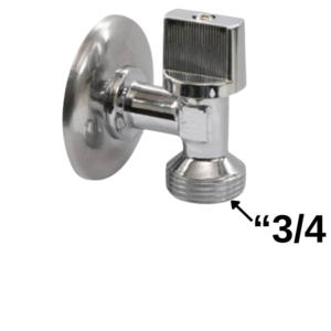 ברז זויתן מיני למכונת כביסה / מדיח כלים 3/4"