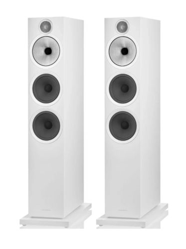  זוג רמקולים רצפתיים B&W 603 s3 צבע לבן