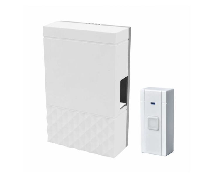 פעמון דלת דינג דונג קווי 220V+לחצן