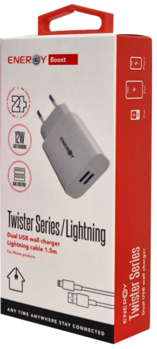 מטען בית ENERGY Twister 12W