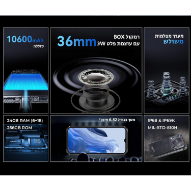 טלפון משוריין WP36 Pro