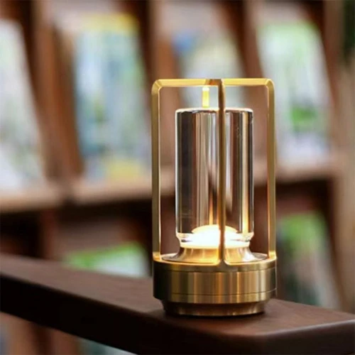 מנורת שולחן טאץ' מעוצבת עם 3 מצבי תאורה Retro Light