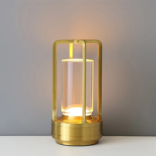 מנורת שולחן טאץ' מעוצבת עם 3 מצבי תאורה Retro Light