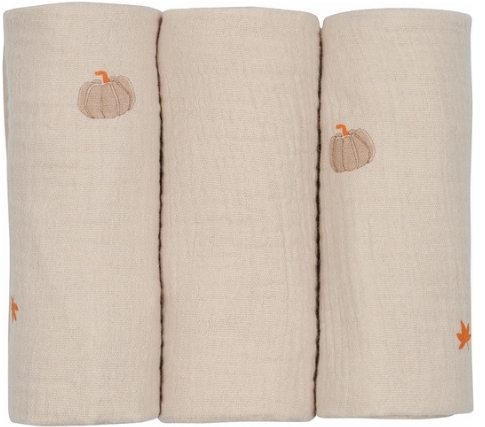 שלישיית חיתולי S טטרה ליין גינה אורבנית – 3 Small Swaddle 60X60 cm