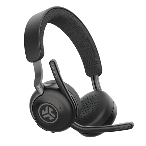 אוזניות עבודה אלחוטיות JLab Epic Work ANC כולל מעמד טעינה שחור