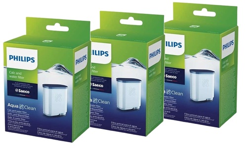 שלישיית פילטרים אקווה קלין פיליפס \ Saeco Phillips Aqua-Clean